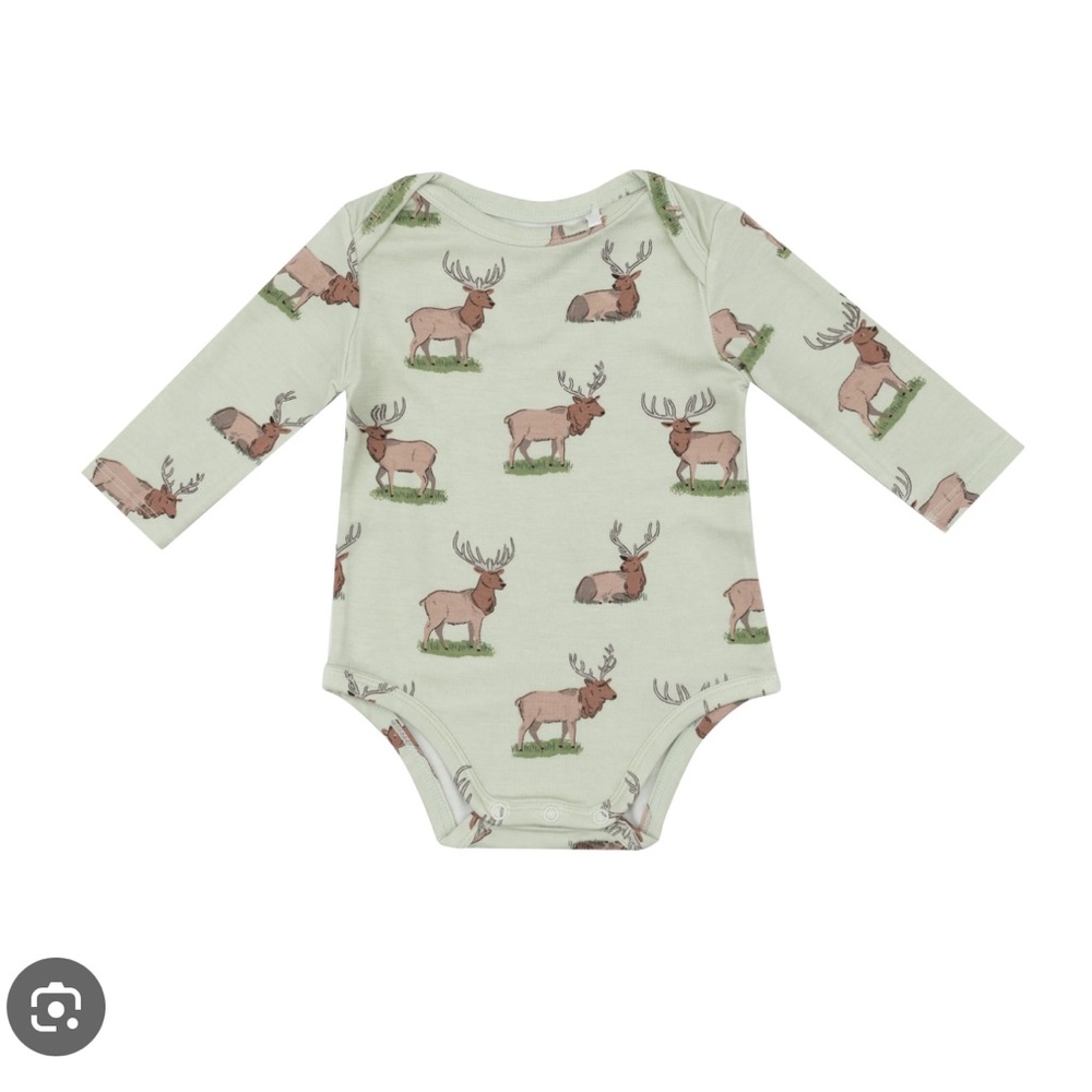 Angel Dear Elk Bodysuit - Green